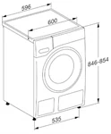 מכונת כביסה Miele WWG880 WCS ‏9 ‏ק"ג מילה 5