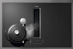 כיריים אינדוקציה Miele עם קולט אדים  KMDA 7876 FL-U 125