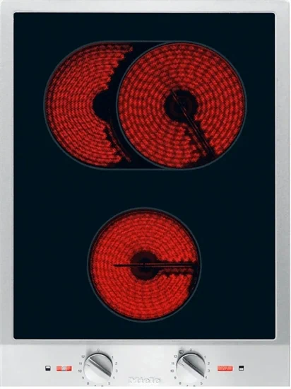 מודול כיריים קרמיות 38 ס"מ Miele CS 1122 CombiSet – נירוסטה