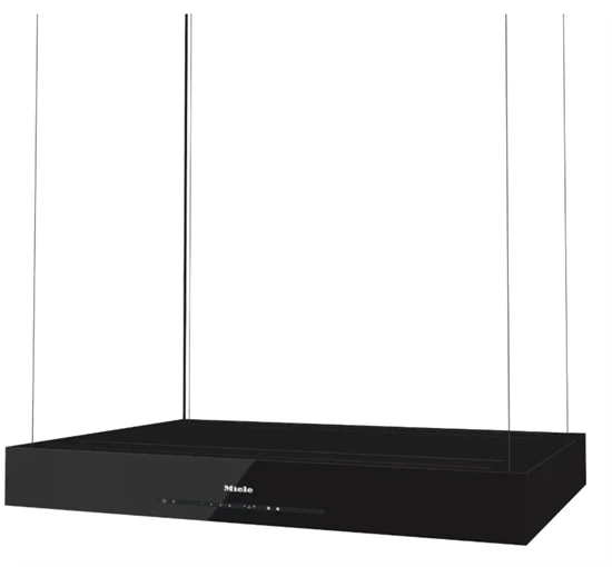 קולט אדים לתקרה (Island) 100 ס"מ Miele DA 6708 D Aura Edition 6000 Obsidian Black